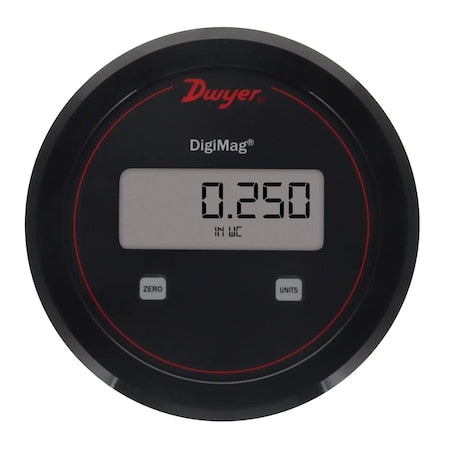 Dwyer Instruments DM-008 Digital Pressure Transmitter, 5 in wc