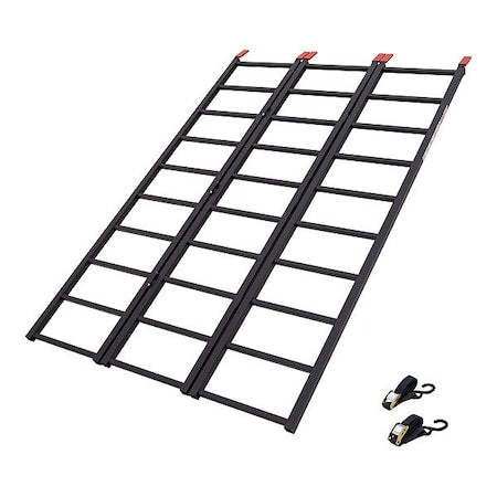 Black Widow ST-TF-7449-V2 Automotive Loading Ramp, Steel, 1 3/4