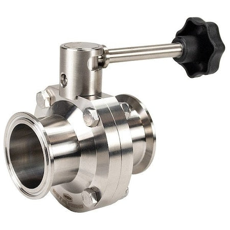 Dixon B5107V075CC-B Butterfly Valve, 4.9 in L, 140 psi