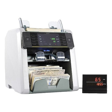 Cassida CRS-9500 BillCounter, White, 11-11/16 in H, 11-3/16 in W