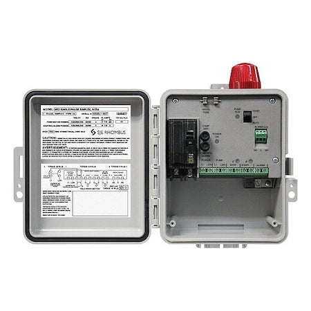 SJE-Rhombus 1053453 ControlPanel, 9 to 20A, Single