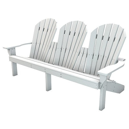 Ultrasite PB ADGISWHI Adirondack Chair, Resinwood, White