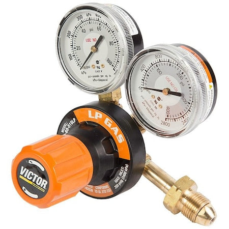 Victor 0781-9432 Regulator, Propane, Single Stage, 9/16