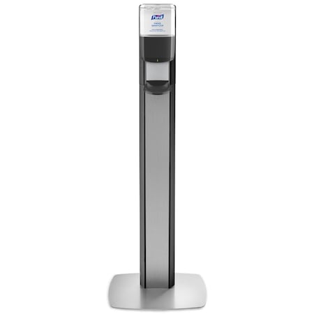 Purell 7316-DS-SLV Hand Sanitizer Dispenser, Floor Mount, Graphite with Silver Panel (dispenser included)