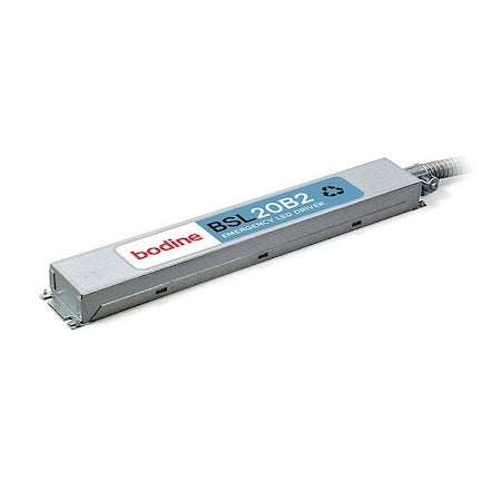Bodine BSL20B2UEK55C1I1 LED Emergency Driver, Galvanized Steel, 20 W