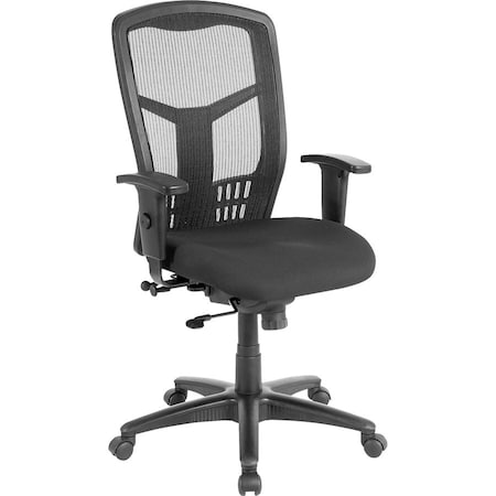 Lorell LLR86205 Executive Office Chair, Black, Mesh