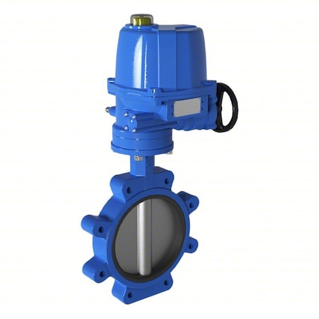 ABZ Valves 5350037180 Butterfly Valve, Ductile Iron, 6 in