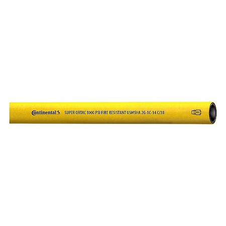 Continental 20024066 Bulk Air Hose, 100 ft L, Yellow