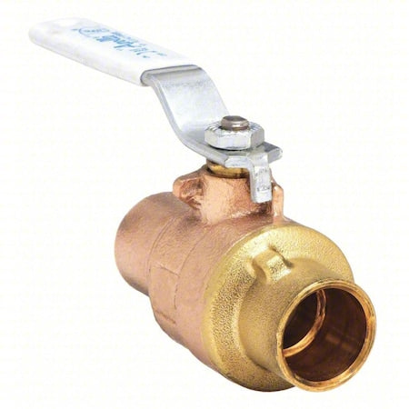 Apollo Valves 77CLF24801A Manual 2-Way Ball Valve, Sweat, Bronze