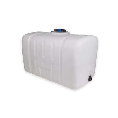 Norwesco 42343-DS Utility Tank, 29 in, White, Rectangular