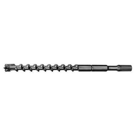 Milwaukee Tool 48-20-4405 1-1/4 in. x 36 in. 4-Cutter Spline Rotary Hammer Drill Bit