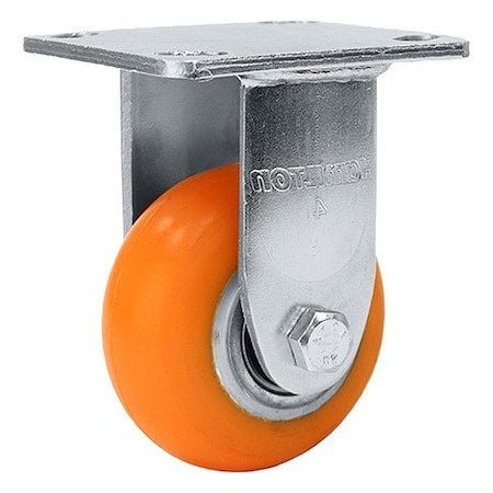 Hamilton R-52K-62EMB-ZB-FITG-62-ZB Plate Caster, Steel, Rigid