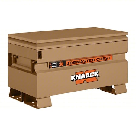 Knaack 36-KL Chest-Style Box, Tan, 36x21.5x19 in, 1PK