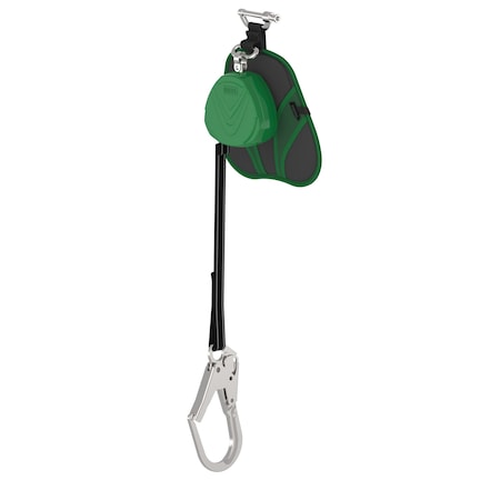 MSA Safety VTLEW-021-PF-A V-TEC(R) EDGE Self Retracting Lifeline, D-Ring, Steel, 1 Leg(s), 310 lb Weight Capacity