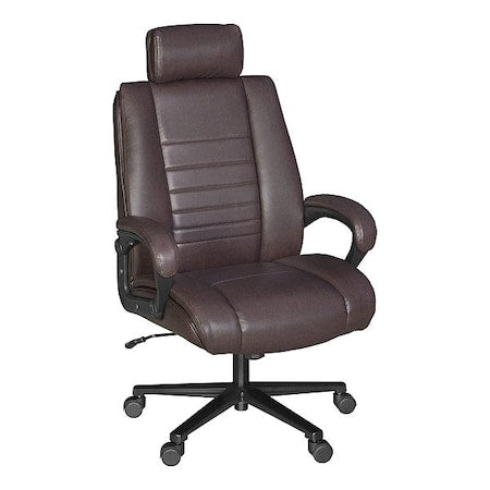 Regency DUR001BR Office Chair, 400 lb Cap., Black, 28 in W