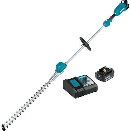 Makita XNU02T Cordless Battery-Powered Hedge Trimmer Kit, Double-Sided 24 in L Blade, 18V Electric, 18 V