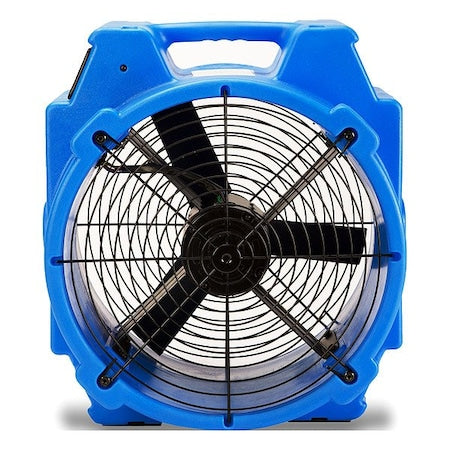 B-AIR BA-PBX-24 Axial Blower, Blue, ABS, 22-1/2 in H