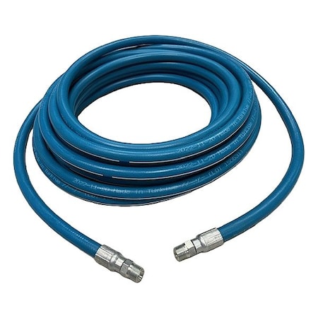 Danfoss EC216-08-MPMP-100 Pressure Washer Hose, Blue, 100 ft L