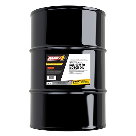 MAG 1 MAG64883 Engine Oil, 10W-30, Synthetic, 55 Gal. Drum