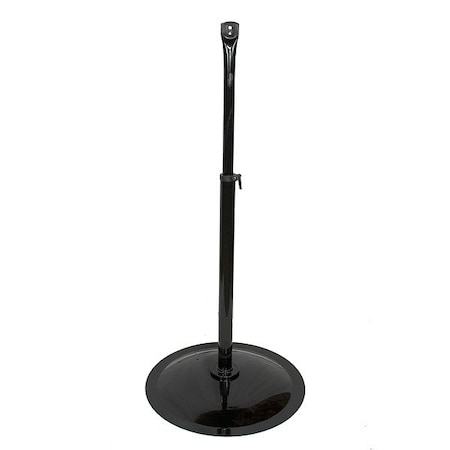 Schaefer PED30R-B Pedestal Base, Black, Steel, 27 in Dia