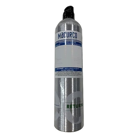 Tracxp 37-0073-0164-2 CalibrationGas, Cylinder, 105L, CO2
