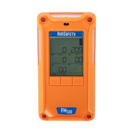 Aimsafety PM500-IR PM500 Multi-Gas Detector, IP67, LCD, 5 day Battery Life