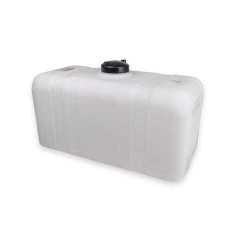 Norwesco 43835-DS Utility Tank, 20 in, White, Rectangular