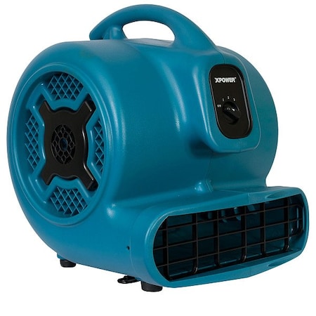 Xpower P-830-Blue CentrifugalBlower, Blue, 18-1/2 in H