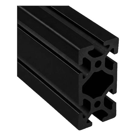 Faztek 15QE1530-BLK-120 T-Slot Framing Extrusion, 120 in L, Black