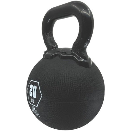 Champion Sports RKB20 Durable Rhino Kettle Bell, Red 20 lb