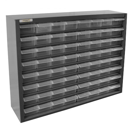 Durham MFG 317-95 Plastic, Drawer Bin Cabinet, 6 1/2 in D x 21 1/2 in H x 25-7/8 in W