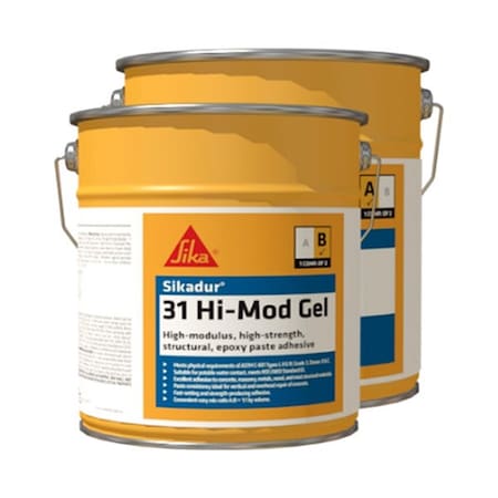 Sika 402999 Epoxy Adhesive, Sikadur 31 Series, Pail, 1:1 Mix Ratio
