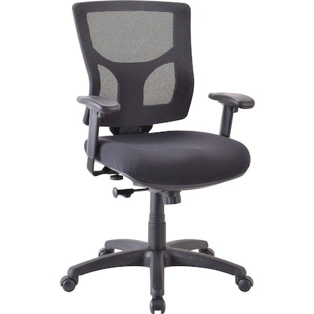 Lorell LLR62008 Executive Office Chair, Black, Mesh