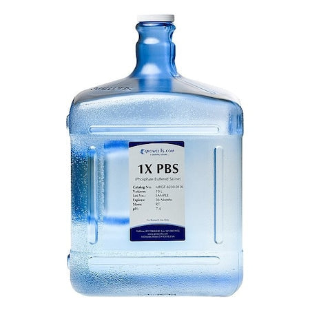 Growcells MRGF-6230-010L Phosphate Buffered Saline, 10 L, PK20