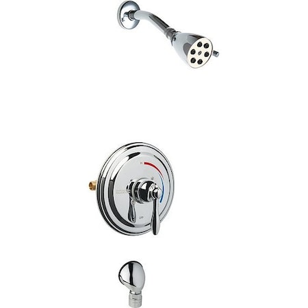Chicago Faucet SH-TP5-01-000 Shower Faucet, Cylinder, Lever