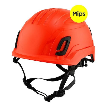 Bullard T2NHOM Hard Hat, Full Brim, Fluorescent Orange