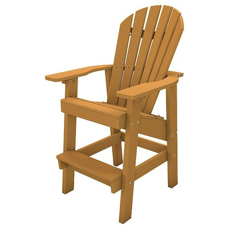 Ultrasite PB ADCLRCED Adirondack Chair, Resinwood, Cedar