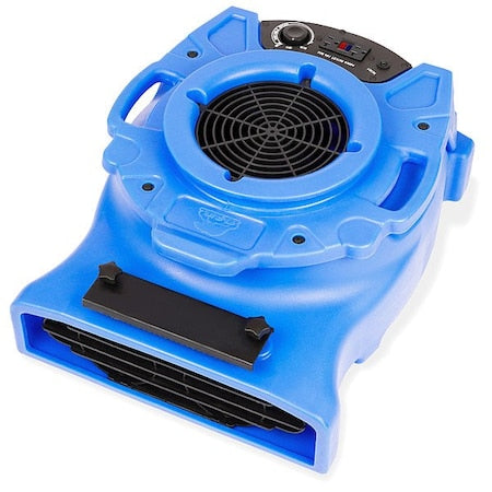 B-AIR BA-VL-25-BL Low-Profile Cent Blower, Blue, 11-1/2 in H