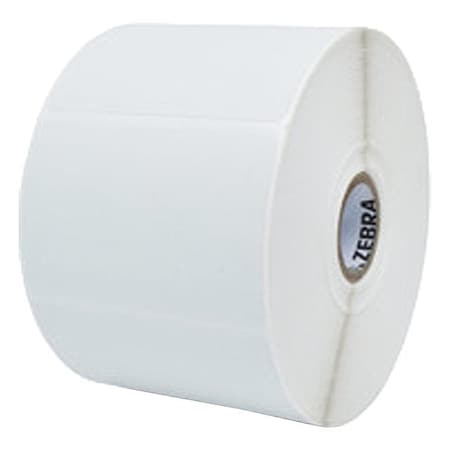 Zebra 10010029 Barcode Printer Labels, DirectThermal, White