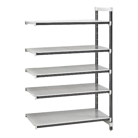 Cambro EXA183084S5480 Shelving Unit, 28 in L, Speckled Gray