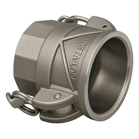 Campbell Fittings QCG-D400-SS Cam Groove Lck Cplng, Threaded, SS, Nitrile