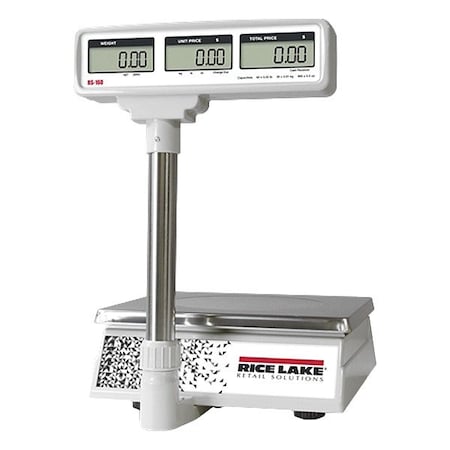 Rice Lake Weighing Systems 168101 FoodScale, BacklitLCD, 0.02 lb/0.01kg/0.5 oz