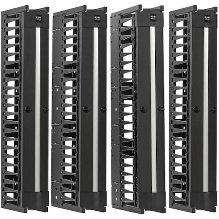 Tripp Lite SRCABLEVRT6HD2 Rack Accessories, Steel, 82 7/8 in H