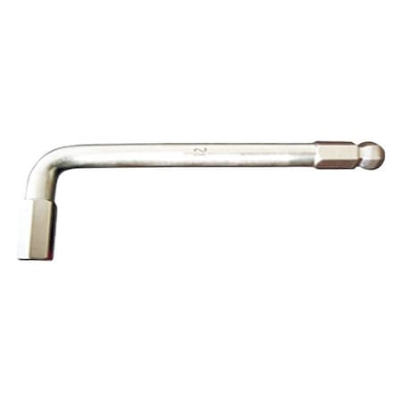 Allied Titanium 107825 Hex Key Wrench, Titanium, 12 mm Tip