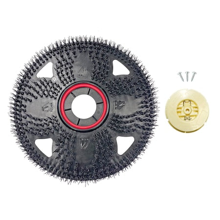 Malish 583220CL Grit Flex Scrub, 20 in, Black, 50/80