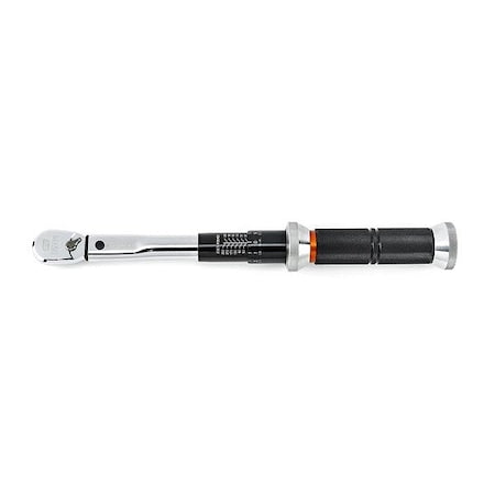 Gearwrench 85174CERT Micrometer, 3/8 in Drive, 30-250 in-lb