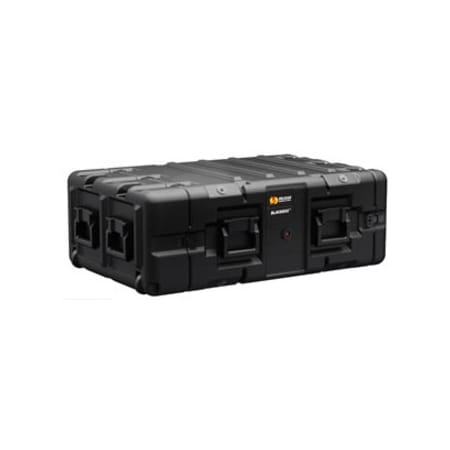 Pelican BLACKBOX-4U Black Protective Case, 38-1/2
