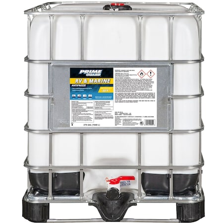 Prime Guard PRIM95825 50 Degree F RV & Marine Premium Antifreeze, Ethanol Based - 275 Gallon