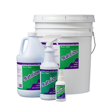 ACL Staticide 2002-5 AntiStatic Liquid, Yellow, Pail, 5 gal
