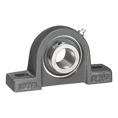 Iptci SUCSP206-20 Pillow Block Ball Bearing Mounted Unit, Stainless Steel Housing Material, Ball, 1-1/4 in Dia